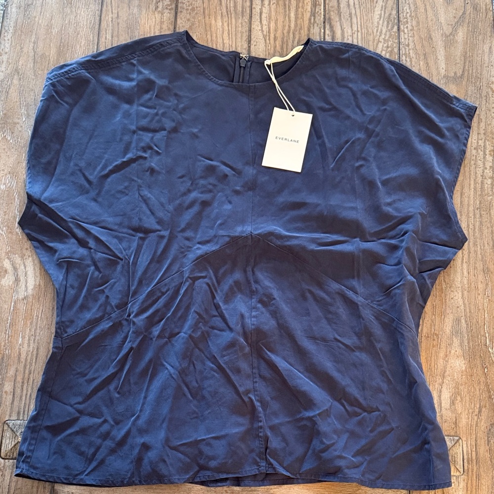 Everlane Women's Deep Blue Blouse